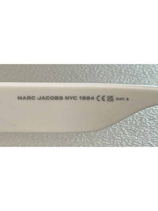 Marc Jacobs White Square Logo Sunglasses NWT main image 8